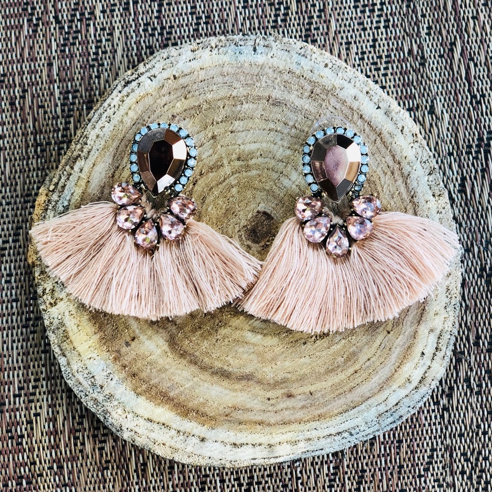 Elegant tassel earrings